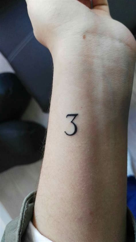 Number 3 Tattoo Tattoodo