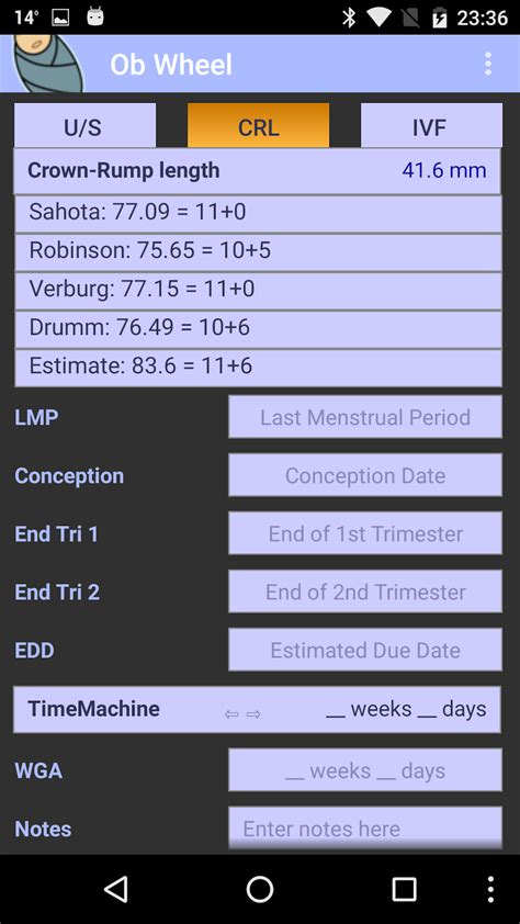 Ob Wheel Pregnancy Calculator Apk For Android Download