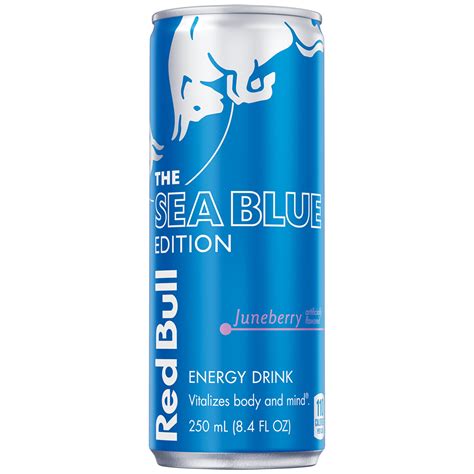 Ocean Blue Red Bull