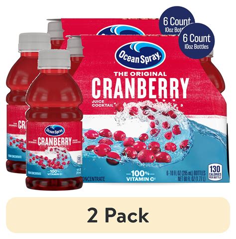 Ocean Spray Cranberry Juice Cocktail 7 2 Fl Oz 24 Case