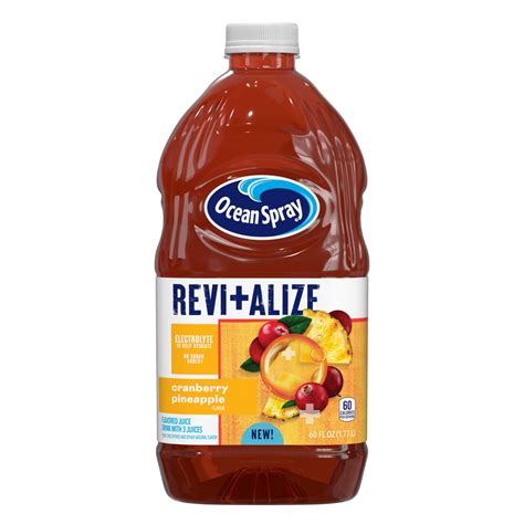 Ocean Spray Revitalize Cranberry Pineapple Juice Drink 6 Pk 10 Fl