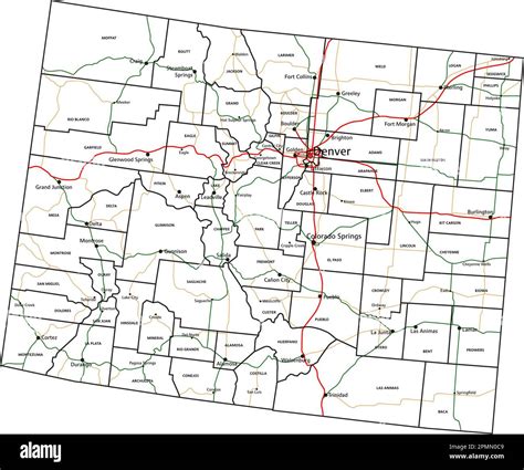Oklahoma State Zipcode Highway Route Towns Cities Map