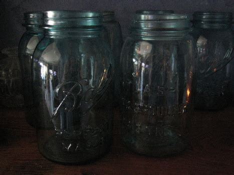 Old Blue Mason Jars 1 Qt Collectors Weekly