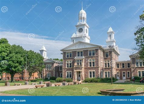 Old Main Hall At University Of South Dakota Editorial Image Image Of