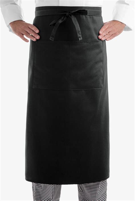 On The Line Chef Premium Unisex 2 Pocket Bistro Chef Apron Chefuniforms