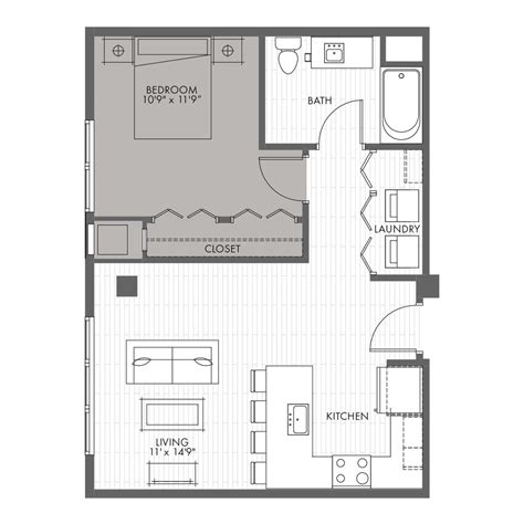 Best One Bedroom Apartment Floor Plan Ideas for Space Optimization