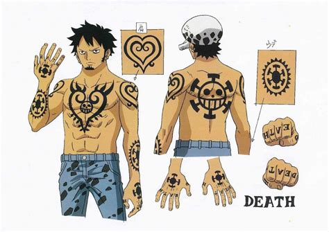 One Piece Trafalgar D Water Law Amp 39 S Tattoo Meanings Explained One Piece Trafalgar D Water Law Amp 39 S Tattoo Meanings Explained