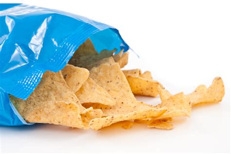 Open Bag Of Tortilla Chips
