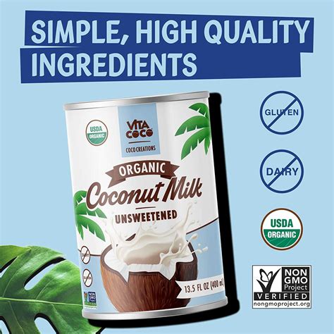 Organic Coconut Milk Can