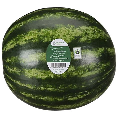 Organic Mini Seedless Watermelon Albertsons