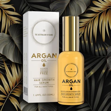 Organic Virgin Argan Oil Serum For Hair Growth & Skin Moisturizer - 100%  Pure Cold Pressed Argon Oil - Nails Protector - 4Oz | Buy Now With Express  International Delivery | Gosupps.com