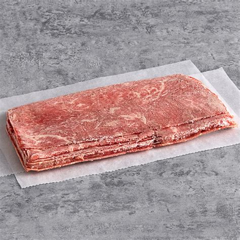 Original Philly Frozen Cheesesteak Meat Sirloin 20 Case