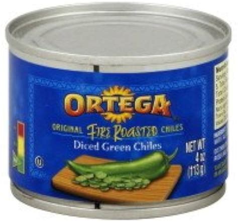Ortega Green Chiles Diced Fire Roasted Hot Smart Amp Final