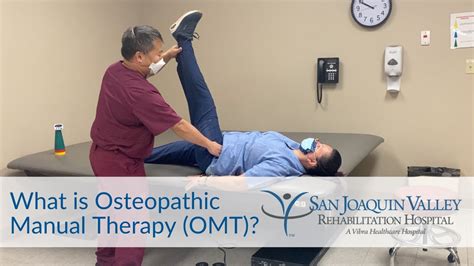 Discover the Power of Osteopathic OMT Therapy