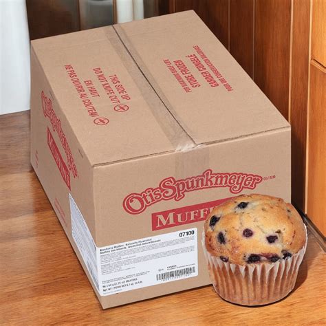 Otis Spunkmeyer Muffin Blueberry Wild 1 Case 96 Total Count Free Sh