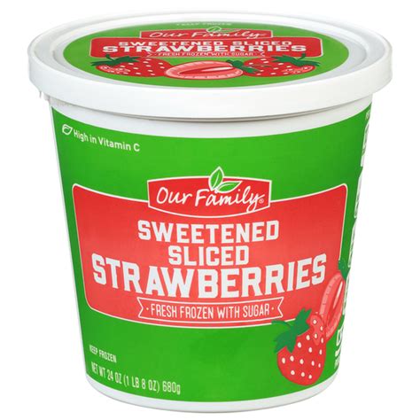 Our Family Strawberries Sweetened Sliced 24 Oz Delivery Or Pickup Near Me Instacart Our Family Strawberries Sweetened Sliced 24 Oz Delivery Or Pickup Near Me Instacart