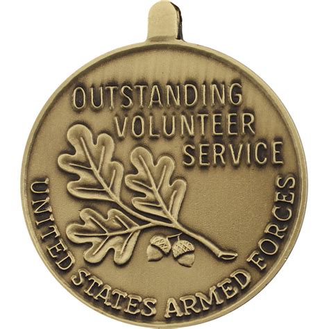 Outstanding Volunteer Service Medal Acu Army