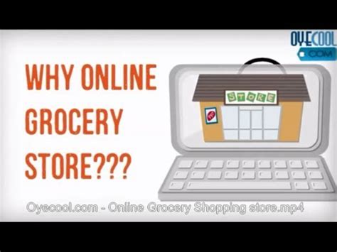 Oyecool Com Online Grocery Shopping Store Promotional Video Youtube