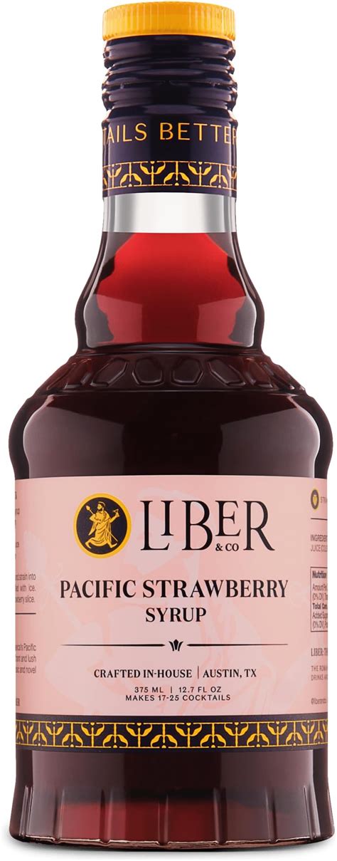 Pacific Strawberry Syrup Liber Co
