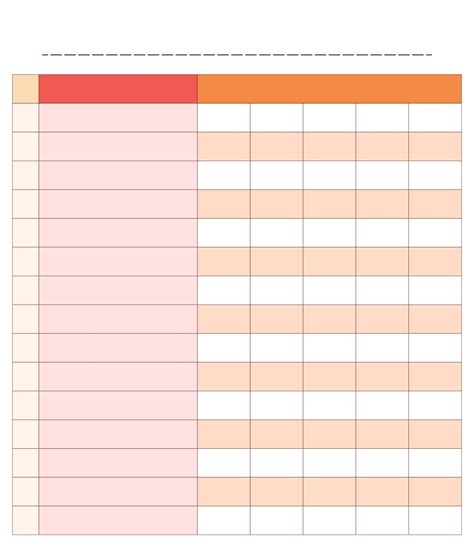 Page 4 Free Table Graph Chart Templates Editable And Printable Page 4 Free Table Graph Chart Templates Editable And Printable