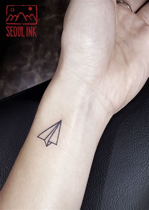 Paper Plane Tattoo