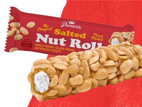 Pearson Amp 39 S Original Salted Nut Roll Vanilla Nougat Caramel Peanuts