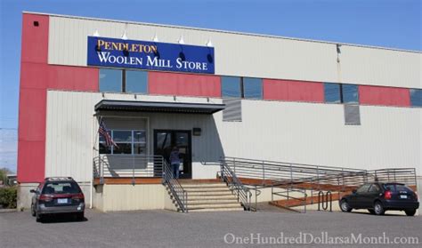 Pendleton Woolen Mill Store One Hundred Dollars A Month