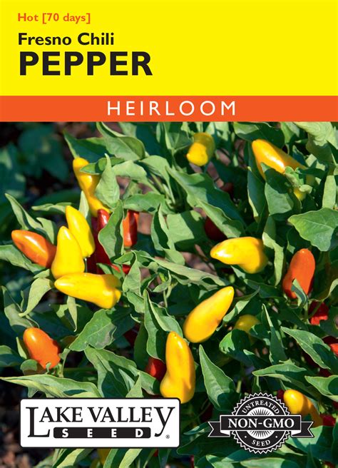 Pepper Hot Fresno Chili Item 232 Lake Valley Seed