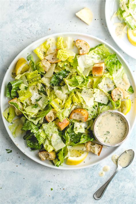 Perfect Caesar Salad With The Best Caesar Dressing Andie Mitchell