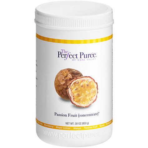 Perfect Puree Passion Fruit Concentrate 30 Oz 6 Case Perfect Puree Passion Fruit Concentrate 30 Oz 6 Case