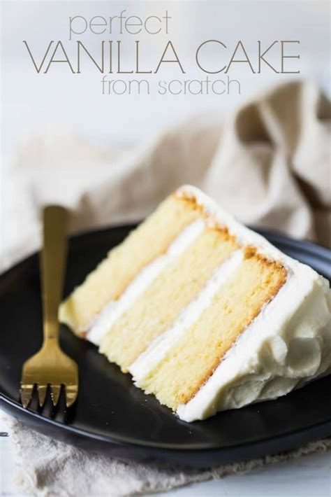 Perfect Vanilla Cake Recipe