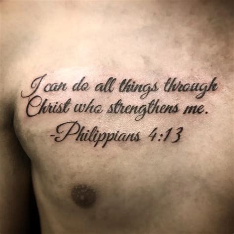 Philippians 4 13 Tattoos Philippians 4 13 Tattoos