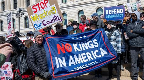 Photos No Kings Protests Take Place In Ny Nj And Ct Nbc New York