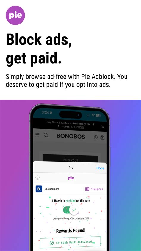 Pie Adblock And Cash Back For Iphone Download