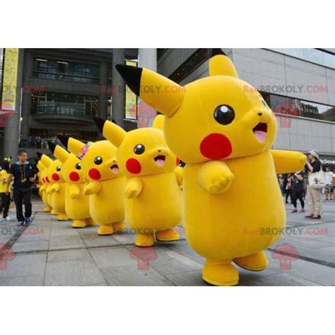 Pikachu Famous Cartoon Character Mascot Our