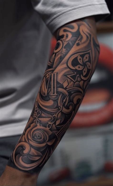 Pin On Arm Tattoos Cool Tattoos For Guys Half Sleeve Tattoos For