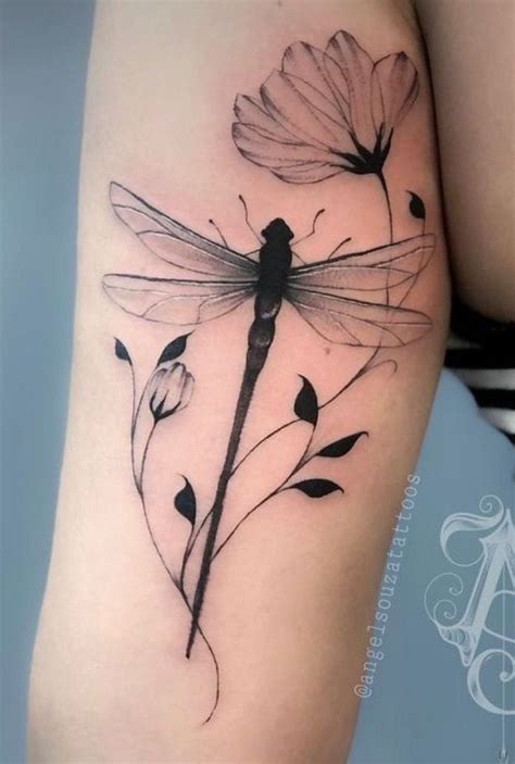 Pin On Dd Shoulder Tattoos For Women Dragonfly Tattoo Design Sleeve