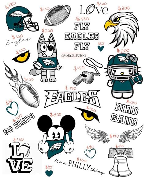 Pin On Philadelphia Eagles Tattoos Pin On Philadelphia Eagles Tattoos
