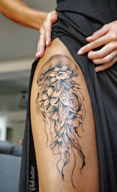 Pin On Thigh Tattoos For Women