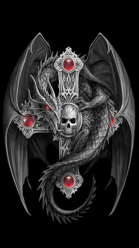 Pin Von Nate Strange Auf Skulls Keltische Drachen Tattoos