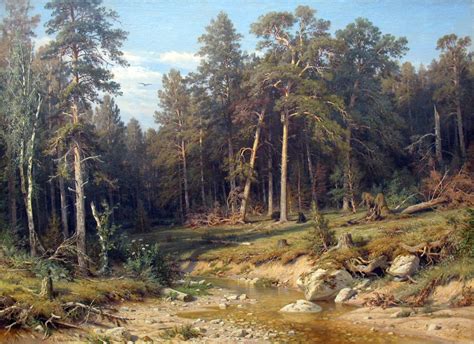 Pine Forest 1866 By Ivan Shishkin Canvas Artwork Kanvah