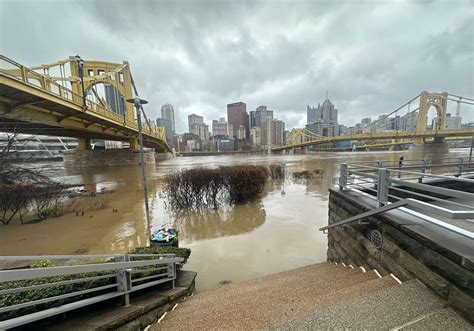 Pittsburgh Weather Record Rainfall Leads To Flooding Around Western Pa