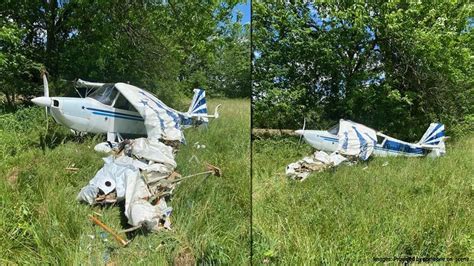 Plane Crashes Into Vine Grove Kentucky Power Line Whas11 Com
