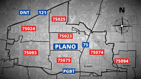 Plano Texas Zip Code Map Plano Texas Zip Codes Map And Full List