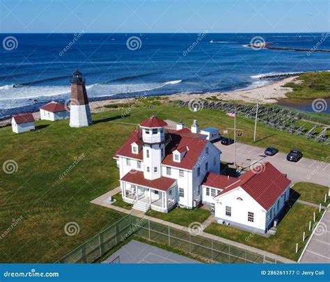Point Judith Lighthouse And Coast Guard Station Narragansett Rhode