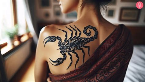 Polynesian Tribal Scorpion Tattoos Raven Tattoo Styles And Colours