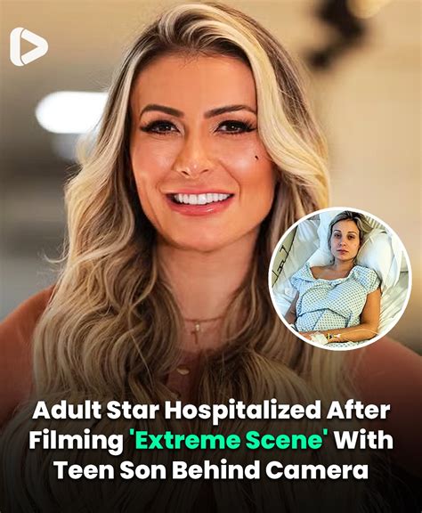 Popular Adult Film Star Hospitalized After Doing Extreme Scene That Was Filmed By Her Teen Son
