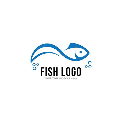 Premium Vector Fish In Water Logo Design Vector Template Seafood
