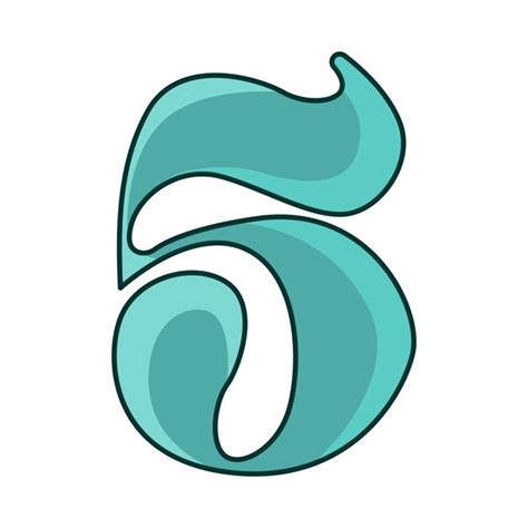 Premium Vector Illustration Of Number 5