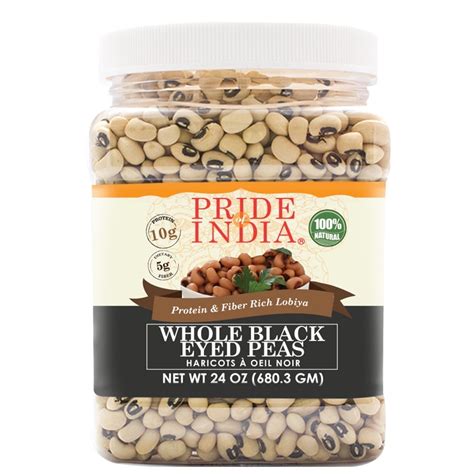 Pride Of India Indian Whole Black Eyed Peas Protein Amp Fiber Rich
